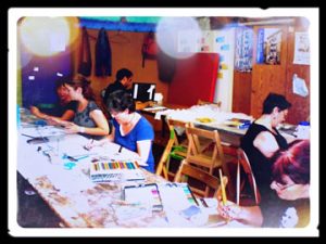 espaidart clase de dibujo para adultos