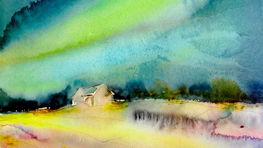 Pintura amb aquarel·la