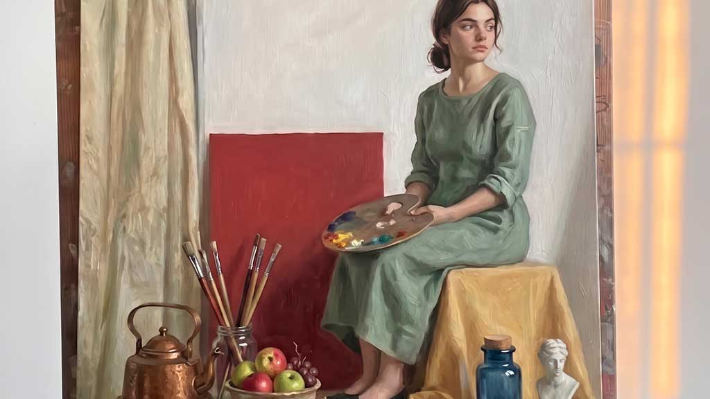 Pintura a l’oli sobre tela