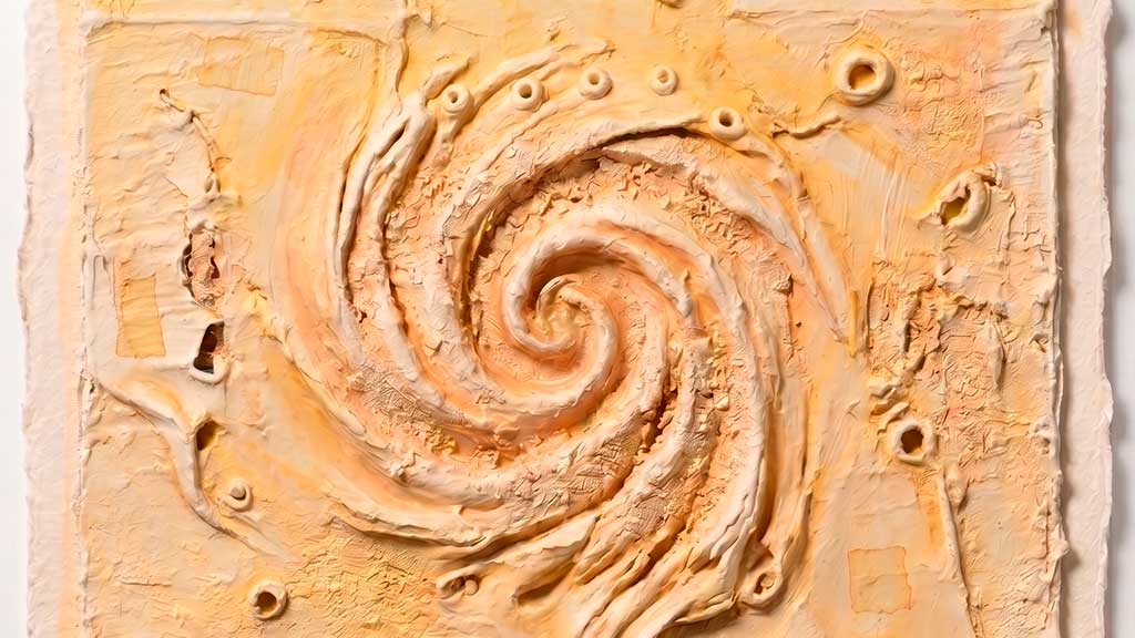 Obra abstracta sobre tela