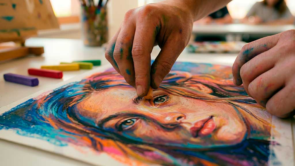 Curs de pintura amb pastel